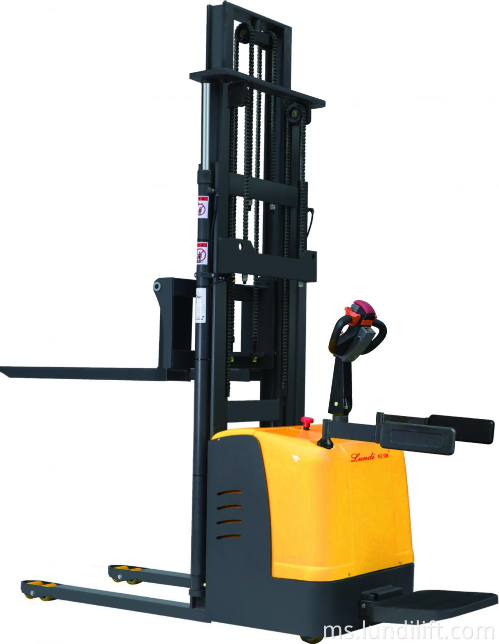 High Lift Electric Stacker Lundi Cdd H 1 5t4 5m 3300lbs 002